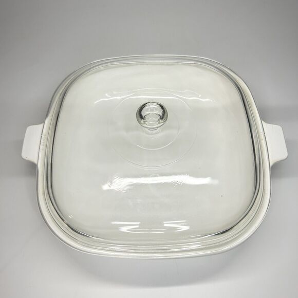 Corning Ware P-10-B Blue Cornflower 10" Covered Casserole Dish w/ Glass Lid Vtg - Picture 5 of 14